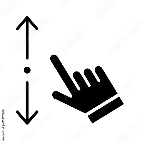 scroll up and down icon