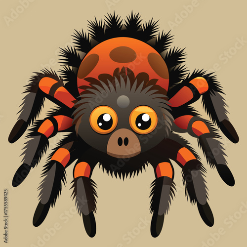 A small, fuzzy Tarantula..
