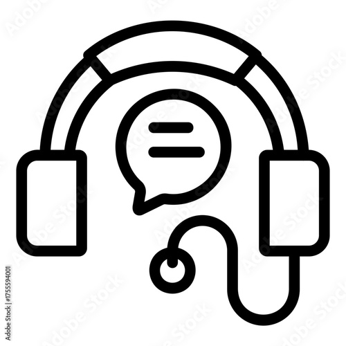 costumer Line Icon