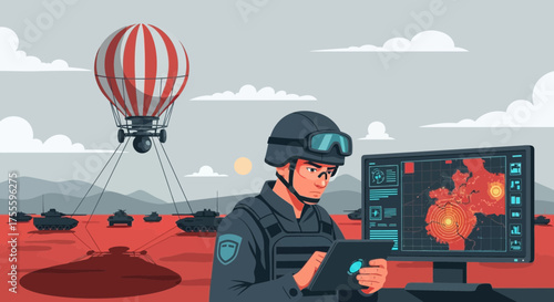 Modern military strategy through technology: soldier planning with real-time data