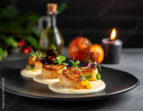 coquilles saint jacques sauce crémeuse