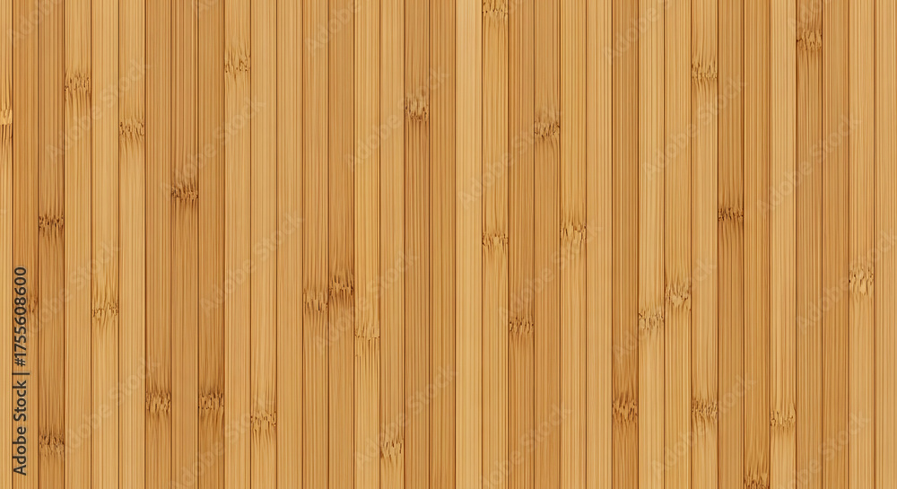 Fototapeta premium Seamless Natural Bamboo Texture For Eco-friendly Packaging Design