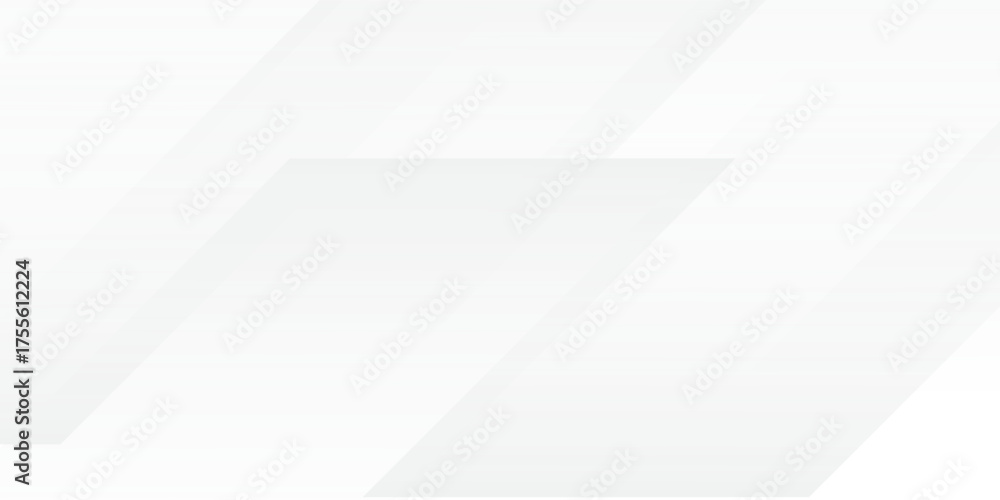 Fototapeta premium Abstract white Geometric banner design background. Suit for banner, web, brochure, pamflet and presentation