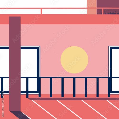 Geometric Circle Diagram Illustration

