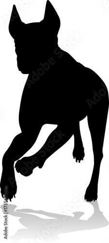 Dog Silhouette Pet Animal