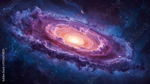 galaxy in space