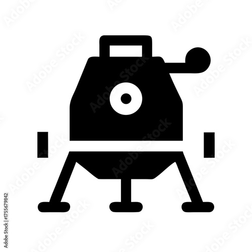 Lander Icon Set — Space, Exploration, Technology, Vehicle, Science, Digital, Mission Icons