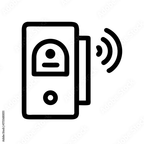 Smart Doorbell Icon Set — Technology, Smart, Home, Security, Automation, Device, Digital Icons