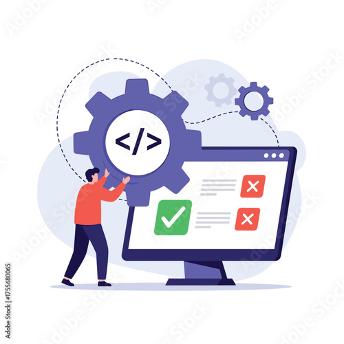 Understanding the process of automated testing for software development and quality assurance.