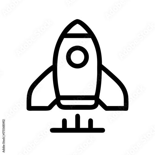 Spaceship Icon Set — Space, Rocket, Galaxy, NASA, Exploration, Futuristic, Science Icons