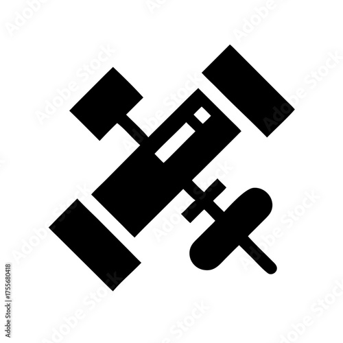 Space Station Icon Set — Space, Orbit, Astronaut, Galaxy, Futuristic, Technology, Science Icons