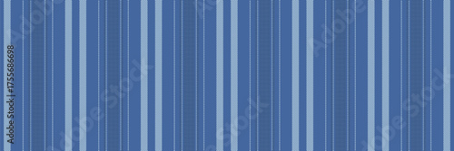 Seamless vertical striped pattern in shades of blue.  Elegant and versatile design ideal for fabric, wallpaper, website backgrounds, or packaging.  Subtle texture adds depth.