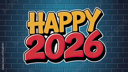 A bold, graphic illustration in a vibrant comic book style, featuring the text 