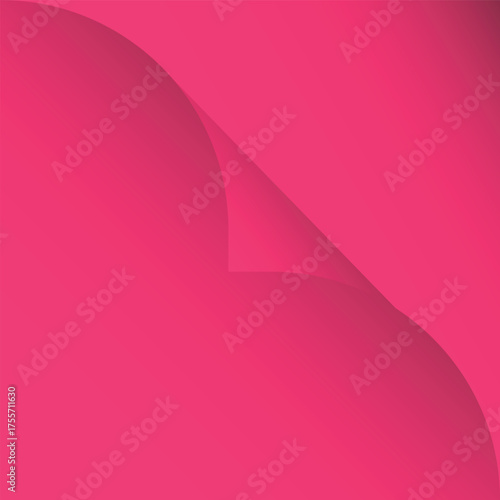Pink Abstract Gradient Background with Curved Layer Design