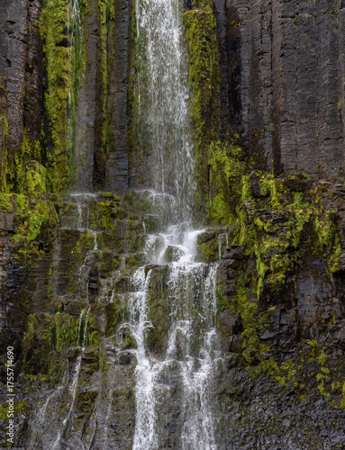 The waterfall in Iceland