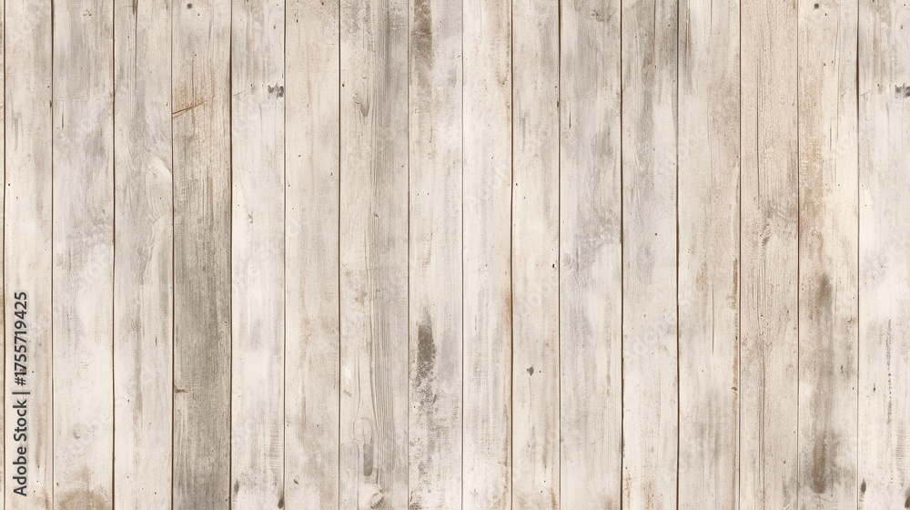 Naklejka premium Aged wood texture with weathered grains, suitable for rustic-style design projects. Perfect as a background for wallpaper or vinyl flooring, bringing a classic charm.