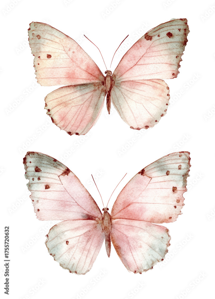 Fototapeta premium butterfly isolated on white background