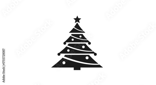 Celebrate the magic of the festive holiday season with this charming decorated Christmas tree.