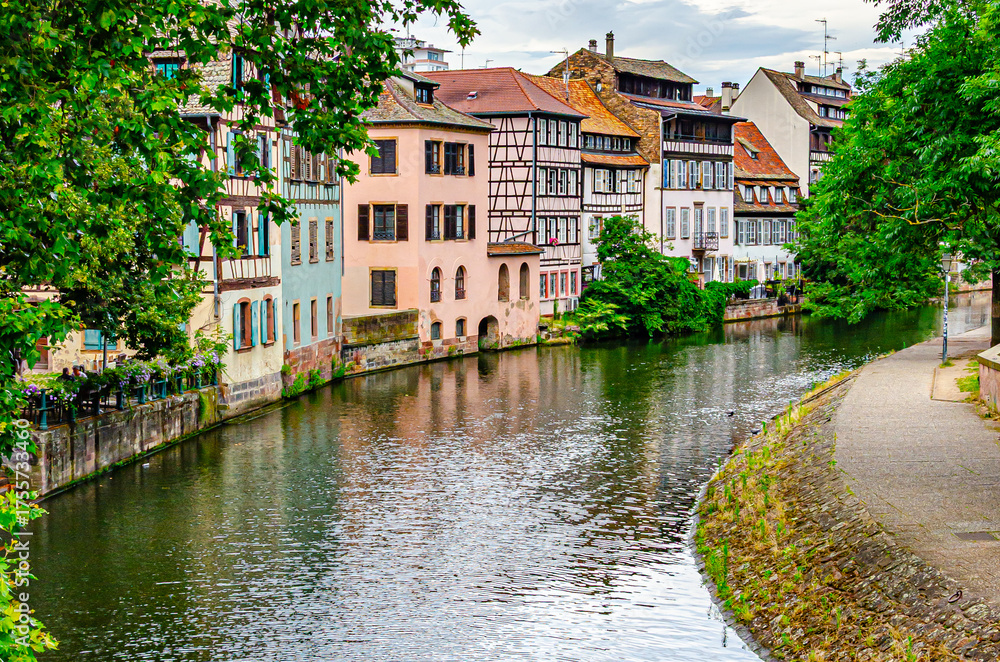 Obraz premium canal in Strassburg 