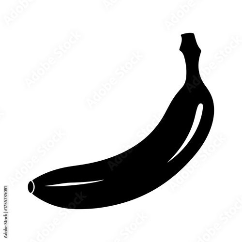 Banana fruit with transparent background