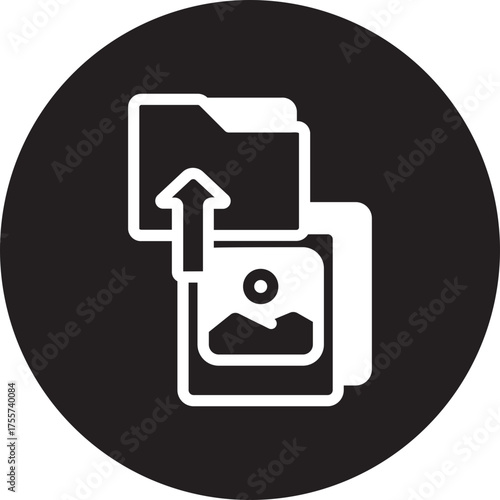 download glyph icon