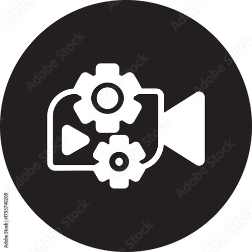 video glyph icon