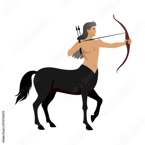 Centaur Flat Icon