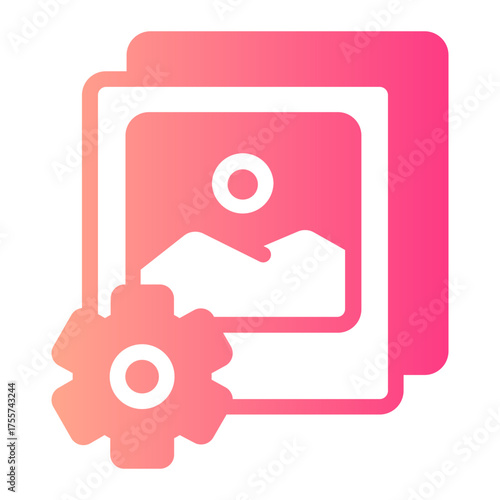 picture gradient icon