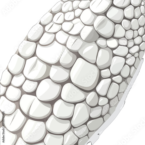 Close Up White Scales Pattern Reptile Skin Texture Design Seamless Tileable Background Snake Crocodile Alligator Animal Scales Texture Reptilian Surface