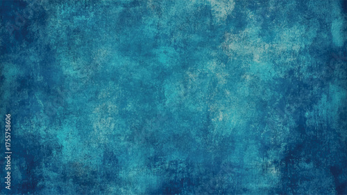 Blue wall stucco texture as background