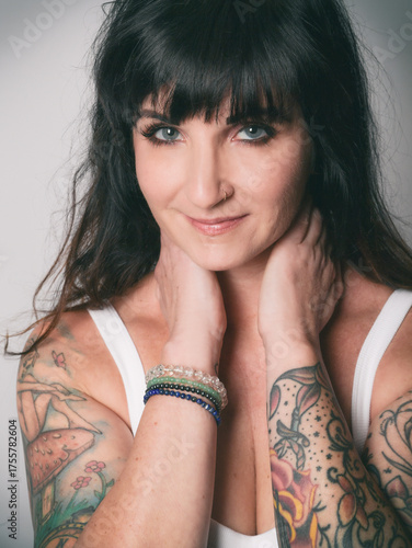 frau portriat kopf haare dut dude dut risur