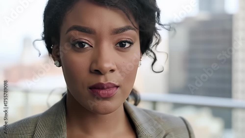 Confident Woman Portrait.