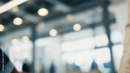 Wallpaper Mural Successful business partnership establishes trust and collaboration in a modern office setting Torontodigital.ca