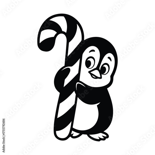 Candy Cane Hugger SVG