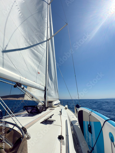 sailing boat on the sea