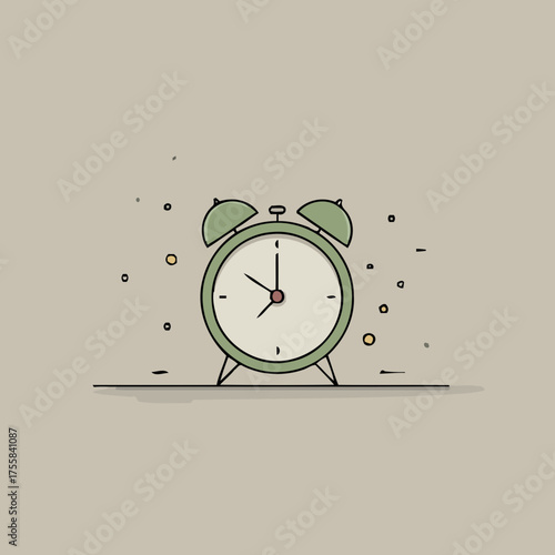 Alarm clock vector illustration