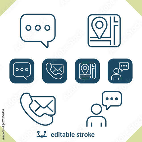 Contact Us Icons