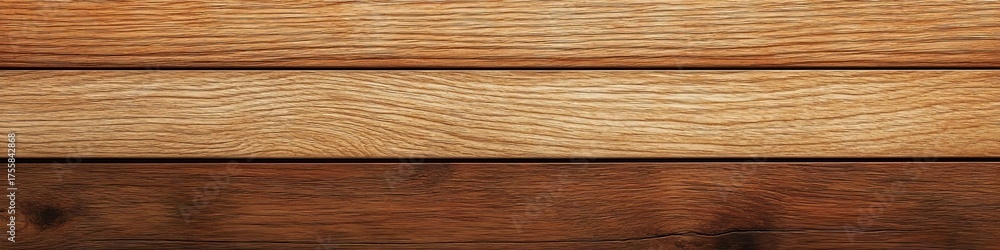 Fototapeta premium Natural Brown Parquet Flooring Pattern with Seamless Wood Grain and Stripped Surface Texture