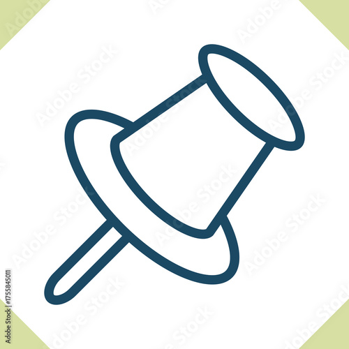 Push Pin Icon