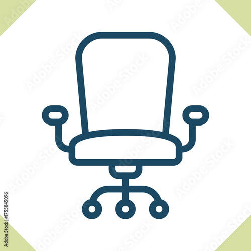 Swivel Chair Icon