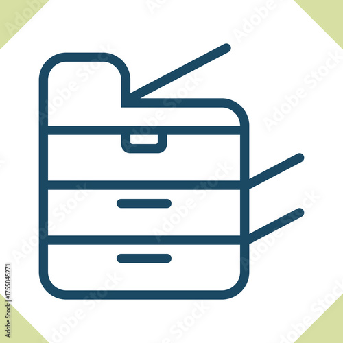 Office Copier Icon