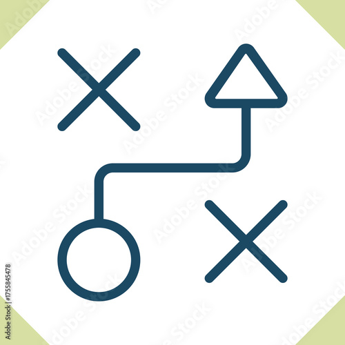 Strategy - Tactics Icon