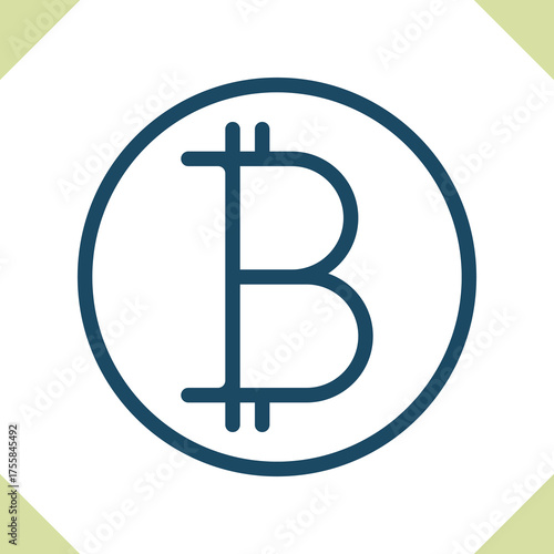Currency - Bitcoin Icon