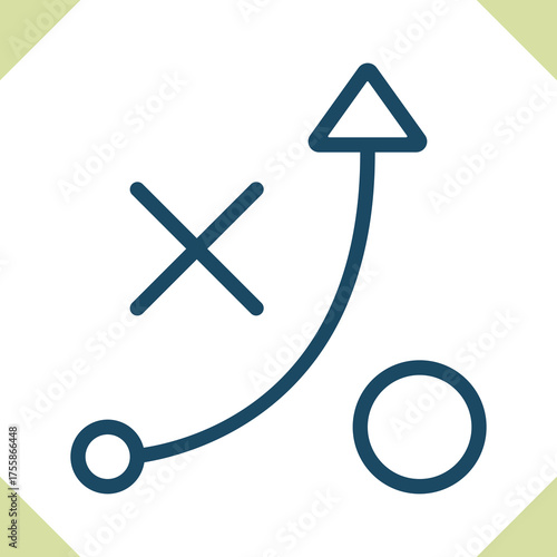 Strategy - Tactics Icon