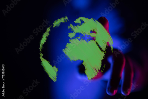 Abstract digital representa...