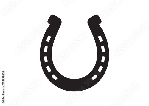 Horseshoe Icon, Horseshoe solid Vector
