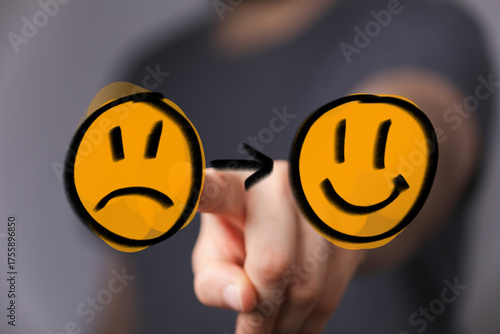 Stock photo depicting a han...