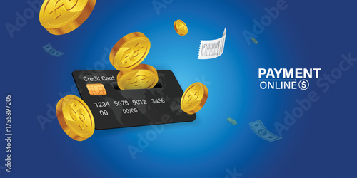 Cash back, money saving vector concept with dollar coins, wallet, arrows, credit card.Guarantee bonus program finance sticker. Online shopping, cash back sale offer emblem,Cash back service, financial