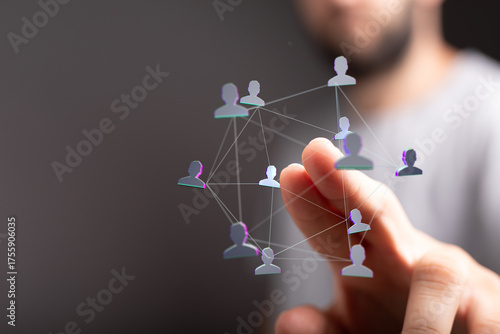 Conceptual image of social ...