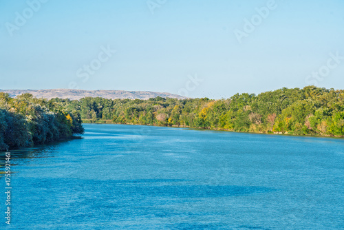 Scenic view of the River Ebro in Tudela, Navarra, Spain